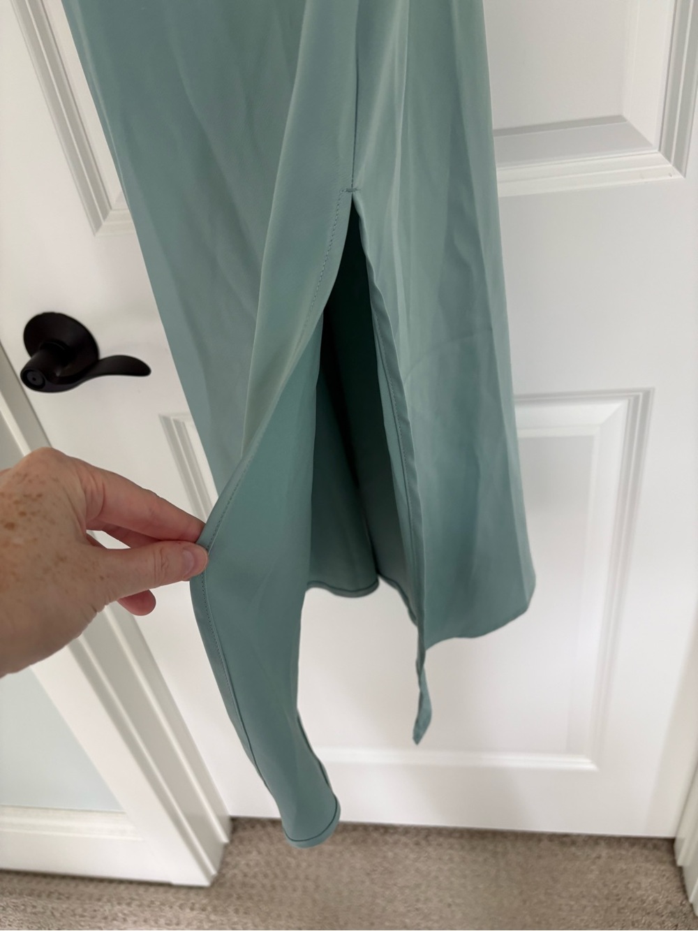 NWT Banana Republic Valley Satin Slip Midi Dress M - Picture 5 of 9